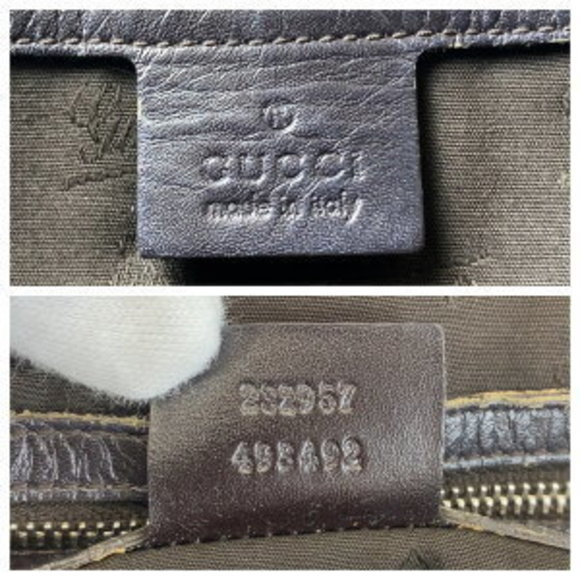 GUCCI Beige Brown GG Tote Bag - Picture 1 of 9